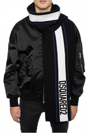 Szal z wyszytym logo, zdjęcie 2 Szal z wyszytym logo od Dsquared2